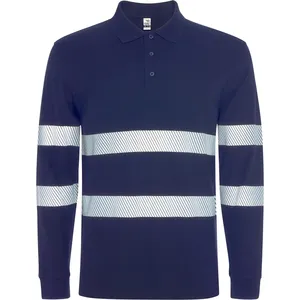 FORAN L/S Polo Personalizzata ad Alta Visibilità per Scopi Promozionali - Product Image 2