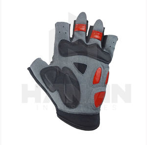 สำหรับทุกเพศถุงมือเจลดูดซับแรงกระแทกถุงมือขี่จักรยานถุงมือออกกำลังกายครึ่งนิ้วแฟชั่น - Product Image 4