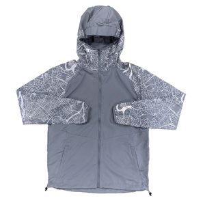 Chaqueta Cortavientos Impermeable con Capucha y Cierre de Cremallera para Hombre, Diseño Personalizado por Sublimación, Chaqueta Cortavientos Moderna para Hombre - Product Image 1