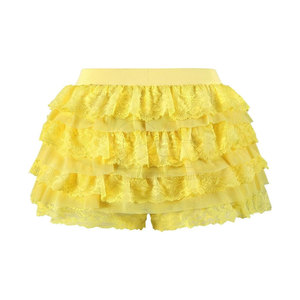 กางเกงขาสั้นสำหรับผู้หญิงกางเกงขาสั้นมีระบายสีจากปากีสถาน - Product Image 2