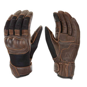 ถุงมือมอเตอร์ไซค์หนังแท้คุณภาพระดับมืออาชีพสำหรับกีฬากลางแจ้ง ผลิตโดยโรงงานโดยตรง รับสั่งทำโลโก้ได้ - Product Image 2