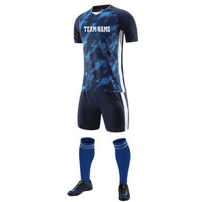 Conjuntos de ropa de fútbol/2024 Nuevos productos Camiseta de fútbol con impresión personalizada de su propio nombre Camiseta de fútbol transpirable para la venta - Product Image 4