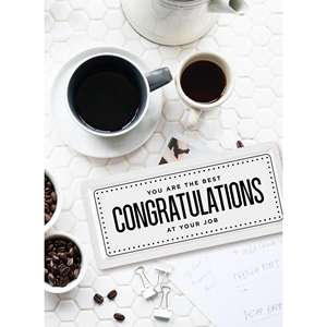 Rectángulo Servicio Felicitaciones Placa Cerámica 35X16 cm - Product Image 2