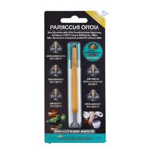 Penna Personalizzata in Bambù con Chiusura a Scatto, Gadget Promozionale Ecologico - Product Image 3