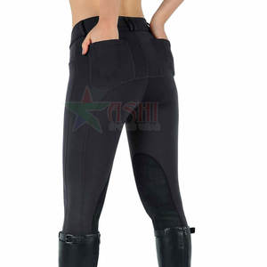 Culottes d'équitation pour femmes 2026, coupe intégrale, avec grip en silicone, imperméables, coupe-vent, en spandex/polyester - Product Image 4
