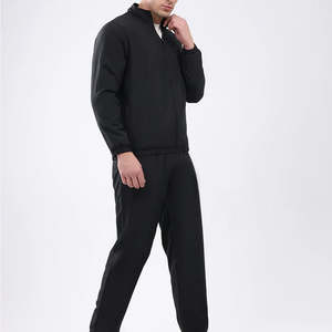 ชุดสูท2ชิ้นสำหรับผู้ชายดีไซน์แฟชั่นฤดูหนาวล่าสุดชุดติดตามแบบปรับแต่งได้พร้อมซิปวัสดุขนแกะมีฮู้ดกำหนดสีและโลโก้ได้ตามต้องการ - Product Image 6