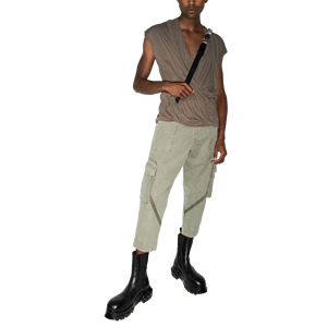 เสื้อยืดผ้าฝ้าย100% พิมพ์ลายกราฟิกสำหรับผู้ชายเสื้อยืดโอเวอร์ไซส์แบบย้อนยุคฟอกสีกรดฟอกสี - Product Image 4