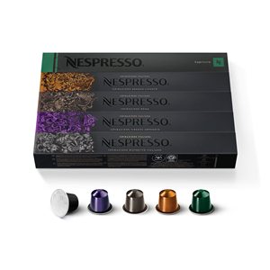 Capsules Nespresso Original Line, Assortiment de préparations préférées Ispirazione, Café expresso torréfié moyen et foncé, 50 unités - Product Image 1
