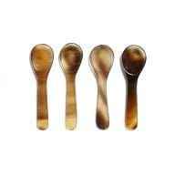 Cuillère à couverts indienne en corne faite à la main, qualité supérieure avec finition polie miroir, vaisselle en corne naturelle de vente chaude - Product Image 2