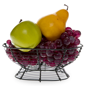 Mini Oblong Tabletop <b>Wire</b> <b>Basket</b> Eco-Friendly Sustainable Woven Iron <b>Storage</b> <b>Basket</b> Colorful PC Material <b>for</b> Food <b>Storage</b> - Product Image 2