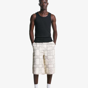 Hommes Denim Coton Shorts Distressed Faded Casual Summer Shorts Casual Streetwear Shorts - Product Image 1