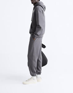 Prix de gros, sur mesure, ensemble sweat-shirt et jogging brodé pour homme, sweat-shirt à capuche surdimensionné, pantalon de survêtement unisexe - Product Image 4