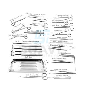 Juego de instrumentos quirúrgicos de plástico para uso hospitalario con impresión de logotipo personalizado de alta calidad por SUAVE SURGICAL INSTRUMNETS - Product Image 1
