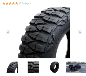 Pneumatico Fuoristrada per Camion Leggeri Trail Grappler M/T LT 35X12.50R22 117Q E (10 tele) per Tutti i Terreni - Product Image 2