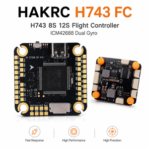 Controlador de Vuelo FPV HAKRC H743 8S 12S STM32H743 ICM42688 con Doble Giroscopio para Drones de Carreras, Freestyle y Largo Alcance - Product Image 1