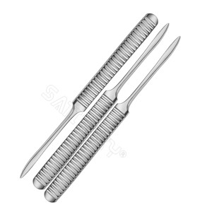 Couteau à os plat en acier inoxydable pour ostéotomie de la rotule et de l'ischiofemur, fabriqué avec de l'acier AISI 420 - Product Image 6