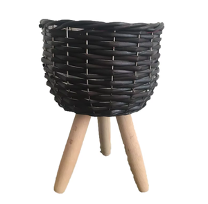 Artex Dong Thap Set 3 PE Rattan Woven Planter <b>Baskets</b> with Liner <b>for</b> Home <b>Plants</b> - Product Image 1