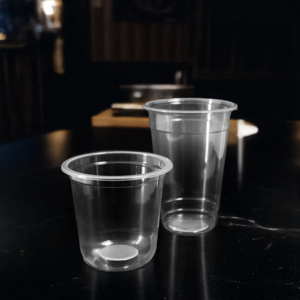 ถ้วยพลาสติกแบบใช้แล้วทิ้งขนาด95มม. ถ้วยพลาสติกแบบมีฟองสำหรับกาแฟน้ำแข็งชาของหวาน - Product Image 4