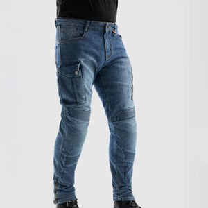 Pantalones Vaqueros Casuales de Alta Calidad para Hombre, Diseño Desgastado Moderno para Ropa Urbana y Motociclismo - Product Image 4