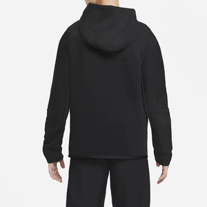 Ensemble de survêtement à capuche pour garçons noirs unis de haute qualité vêtements de rue chauds survêtement pour enfants pour l'entraînement de jogging en coupe Standard - Product Image 3