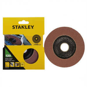 Disques à lamelles en oxyde d'aluminium Stanley conçus pour les meuleuses d'angle - Product Image 2