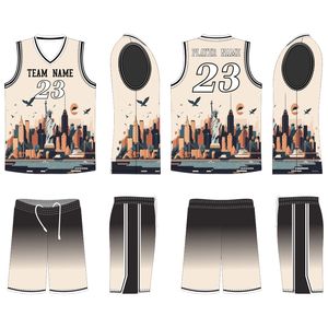 Uniforme de basket-ball à sublimation complète, personnalisez votre propre maillot de basket-ball avec logo - Product Image 1