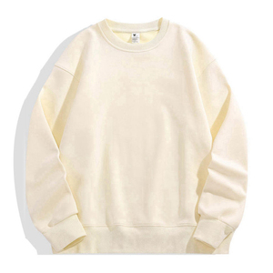 Sudadera de Algodón Grueso de 500 g/m² para Hombre, Cuello Redondo, Oversize, con Bordado, Ecológica, Hombros Caídos, Venta al por Mayor, OEM - Product Image 6