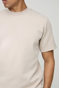 Nouveau arrivé 2025 t-shirt surdimensionné et ensemble court pour hommes 2 pièces Jogging costume couleur unie streatwear hip hop survêtement pour hommes - Product Image 2