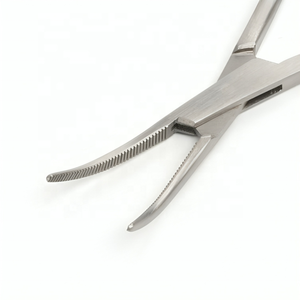 Pinza quirúrgica de acero inoxidable Premium de 12 cm, pinzas veterinarias, Manual de punta fina extra delicada para cirugía de arteria de Mosquitos - Product Image 2