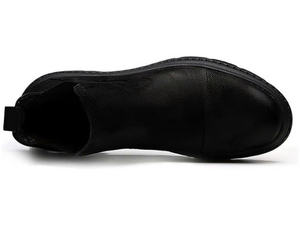 Botines de cuero negro más vendidos, elegantes y cómodos con artesanía de primera calidad, calzado de moda popular - Product Image 3