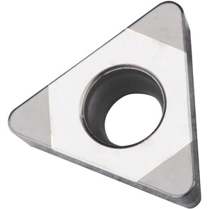ISO TCGW 110204E-CTB310 D. 2.9mm Inserto de Torneado Plateado-Negro PU2 Herramienta de Calidad Premium - Product Image 1