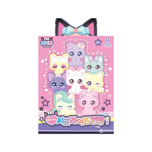 Wishcat Magic Card Surprise Doll 1 Mini jouet de dessin animé pour filles de 5 à 7 ans en plastique <30 cm série Fantasy - Product Image 1