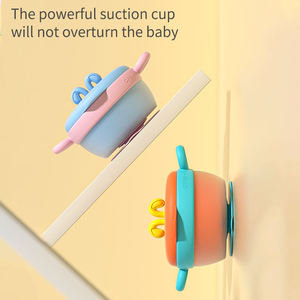 BPA Free Silicone <b>Snack</b> Suction Bowl Non-Slip Portable Kids Feeding <b>Container</b> Durable Safe Tableware for Toddlers Wholesale USA - Product Image 5