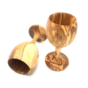 Verre à boire en bois de qualité supérieure pour la maison hôtel verre à boire pour jus élégant tendance en bois naturel bière verre Table déco - Product Image 4