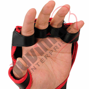 Guantes de Entrenamiento de MMA de Piel Sintética con Logotipo Personalizado 2025, Guantes de Combate de Medio Dedo para Principiantes y Profesionales - Product Image 6