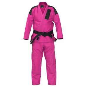 Uniforme profesional de Taekwondo de algodón 100% a todo color con blanco V impreso en la espalda Técnica lavada Desgaste de artes marciales - Product Image 4