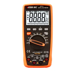 VICTOR new 86C Maximum display 3999 (3 3/4) digital multimeter with USB computer interface