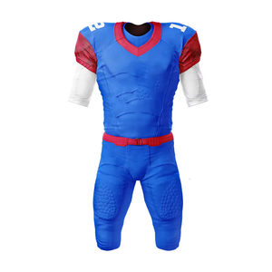 Gran oferta, ropa para correr, conjunto de entrenamiento, ropa deportiva, uniforme americano, informal, cómodo, personalizado, nuevo diseño, camiseta de fútbol americano - Product Image 1
