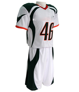 Vêtements de sport de crosse à demi-manches de haute qualité Conception uniforme à col en V unique Vêtements de sport vierges personnalisables - Product Image 6