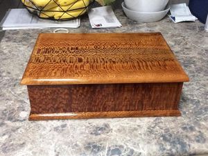 PREMIUM QUALITY SOLID WOOD CRAFT GIFT Jewellery Box Long-Lasting for Home Decor Polished Technique for Christmas Decoration - Product Image 6