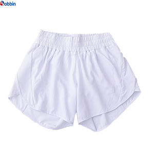 Shorts Deportivos para Mujer, Marca BOBBIN INDUSTRIES, Calidad Premium, Verano, Doble Capa, Felpa, Spandex/Algodón, Elásticos, Secado Rápido, Transpirables, para Yoga - Product Image 3