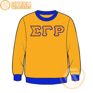 Sigma เสื้อสเวตเชิ้ตผ้าฟลีซผ้าฝ้ายคอตตอนลายแกมม่า Rho ปักแบบสวมหัวเสื้อแจ็คเก็ตสตรีสไตล์กรีกตามสั่ง - Product Image 5