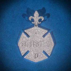 Luxueux rond coupe Moissanite diamant pendentif griffe broche réglage pendentif lettre et numéro Unique Hip Hop pendentif cadeau à la mode - Product Image 2