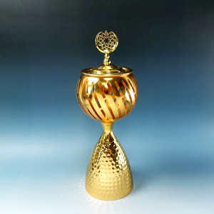 Encens indien en gros, écologique, brûleur d'encens en métal avec poignée pour la décoration de la maison et des hôtels - Product Image 6