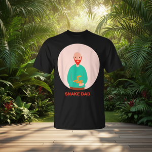 Camiseta de colección promocional con escamas de reptilios y lagartos de la colección Snake Dad - Product Image 3