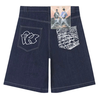 2025 nouveau personnalisé hommes solide décontracté respirant séchage rapide taille élastique Streetwear charpentier Denim Shorts