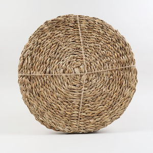 Meilleur prix napperons de dîner décoratifs naturels napperon en jonc de mer écologique pour décor de table - Product Image 2