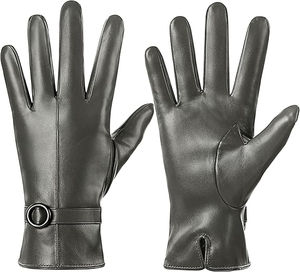 Guantes de trabajo de piel de oveja impermeables de invierno para hombre, los mejores mitones de moda al por mayor hasta la muñeca para uso diario para la temporada de verano - Product Image 4