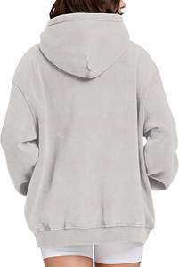 Sudaderas con capucha de lavado ácido informales para hombre, ropa de invierno, sudaderas con capucha de lavado ácido informales de Color sólido, ropa de moda, sudaderas con capucha de lavado ácido ajustadas para hombre - Product Image 3