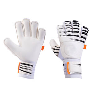 Gants de gardien de but en cuir d'entraînement de football de sports de football pour unisexe de haute qualité doigt complet respirant léger Service OEM - Product Image 1
